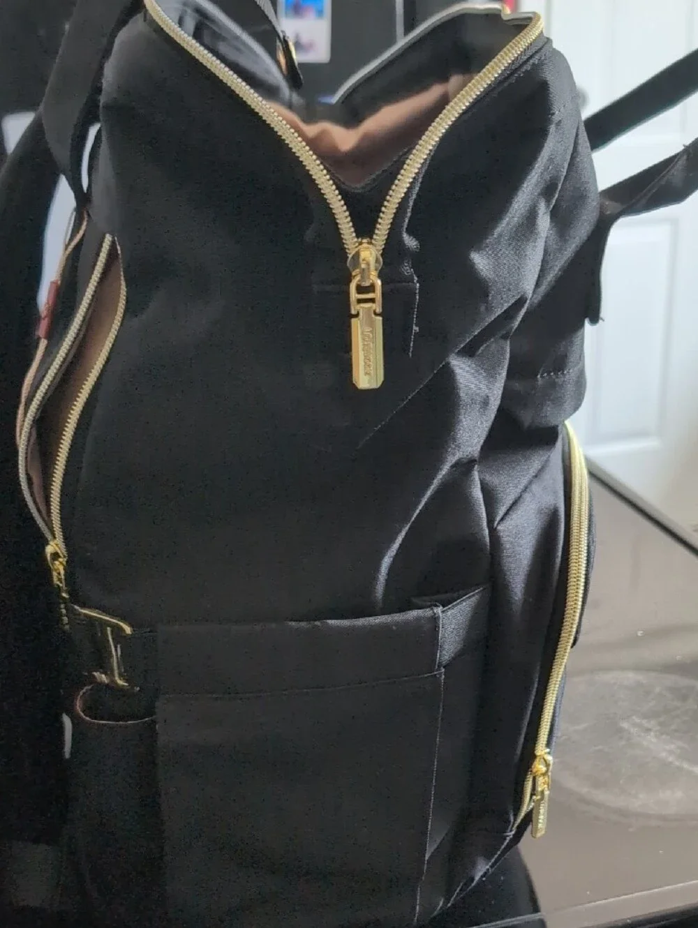 Black Backpack Bag - Sleek Everyday Carry